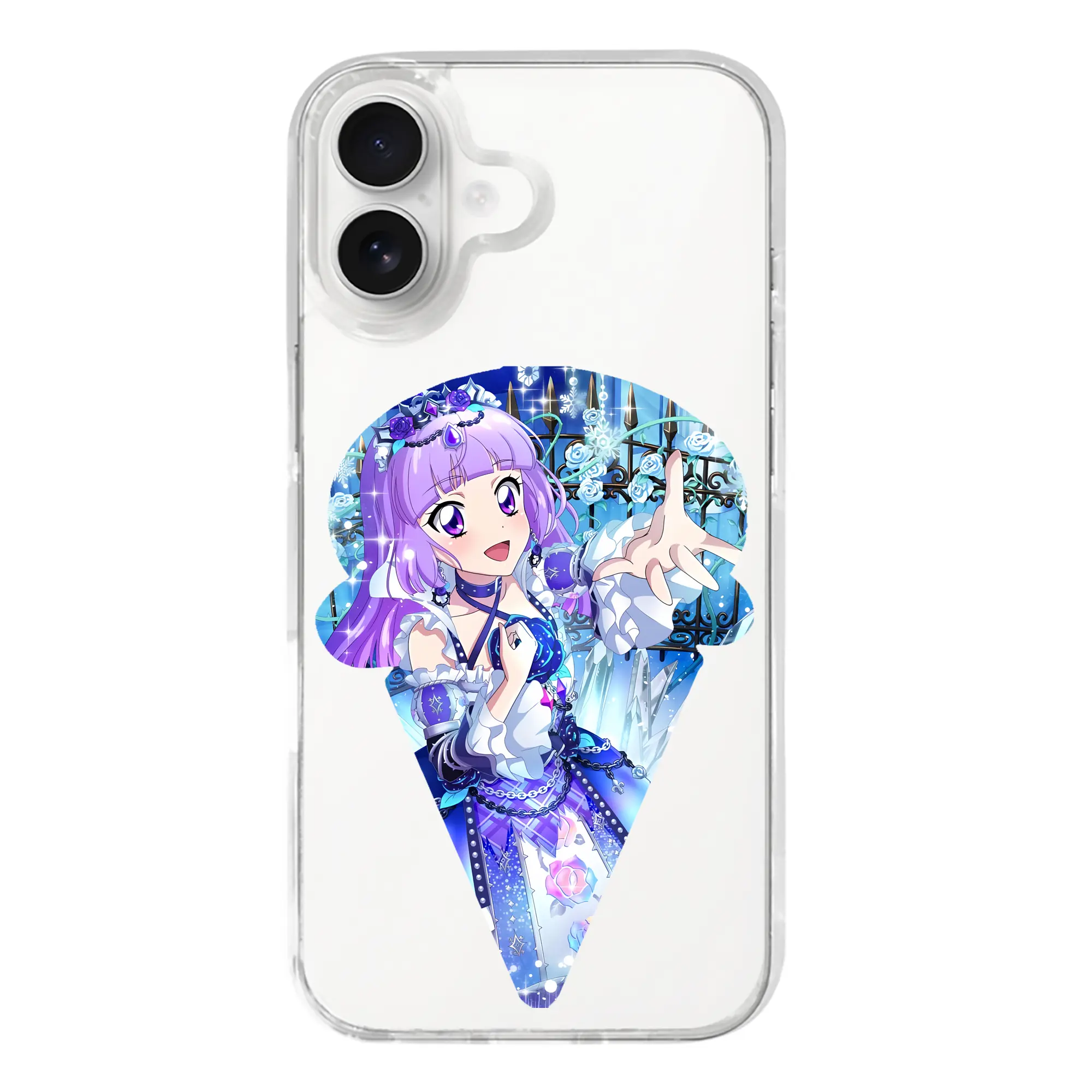 アイカツ グッズ 氷上 スミレ - iPhone 17シリーズ 透明スマホケース – 薄型・耐衝撃・精密フィット保護カバー